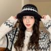 Jacquard Thermal Pot Hat Women's Autumn and Winter Fashion Casual Wool Hat