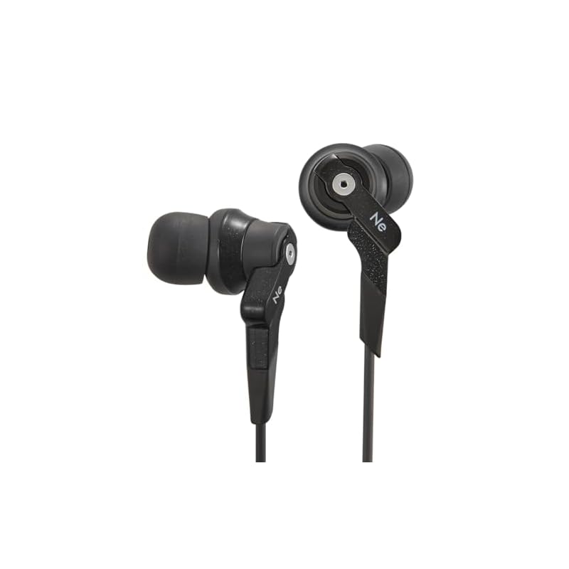 Radius HP-NHR11 High-Resolution Audio Earphones: New ear's VOLT series standard model with heavy bass, featuring a High-MFD structure driver, wired,