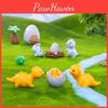 Adorable Resin Dinosaur Figurines For Diy Garden Decorations Cute Desk Ornaments