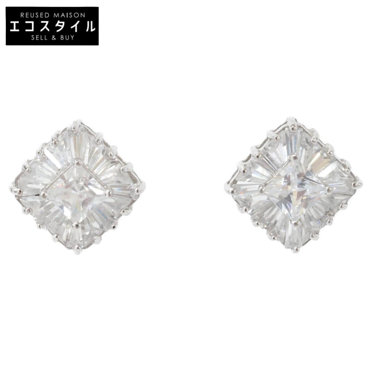 

AVALANCHE K10 Square earring White goldUsed