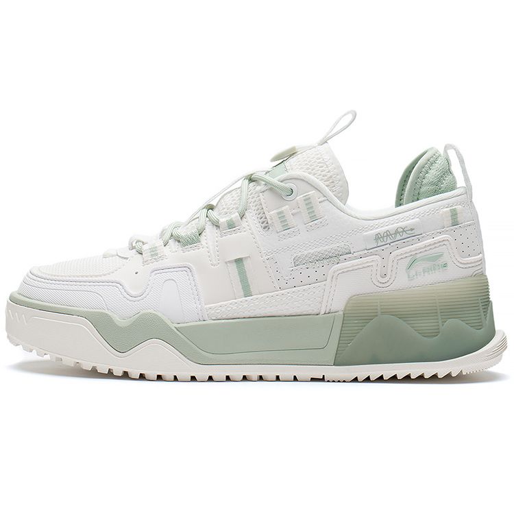 

Кроссовки для скейтбординга Li Ning CF Flash Star 1.5 с нескользящей подошвой, легкие, женские, облачно-белые AGCS058-1 37