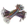 10Pcs/lot Micro JST 1.25mm Wire Connector Pitch 1.25mm 2P 3P 4P 5P 6P 7P 8P-12Pin Female to Female Plug Same / Reverse Direction