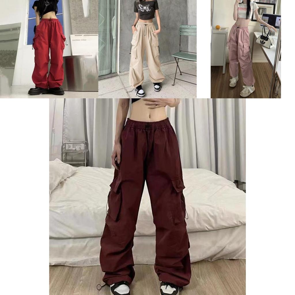 Casual Workwear Pants For Women With Polyester Fabric And Pocket Design For Summer Comfort