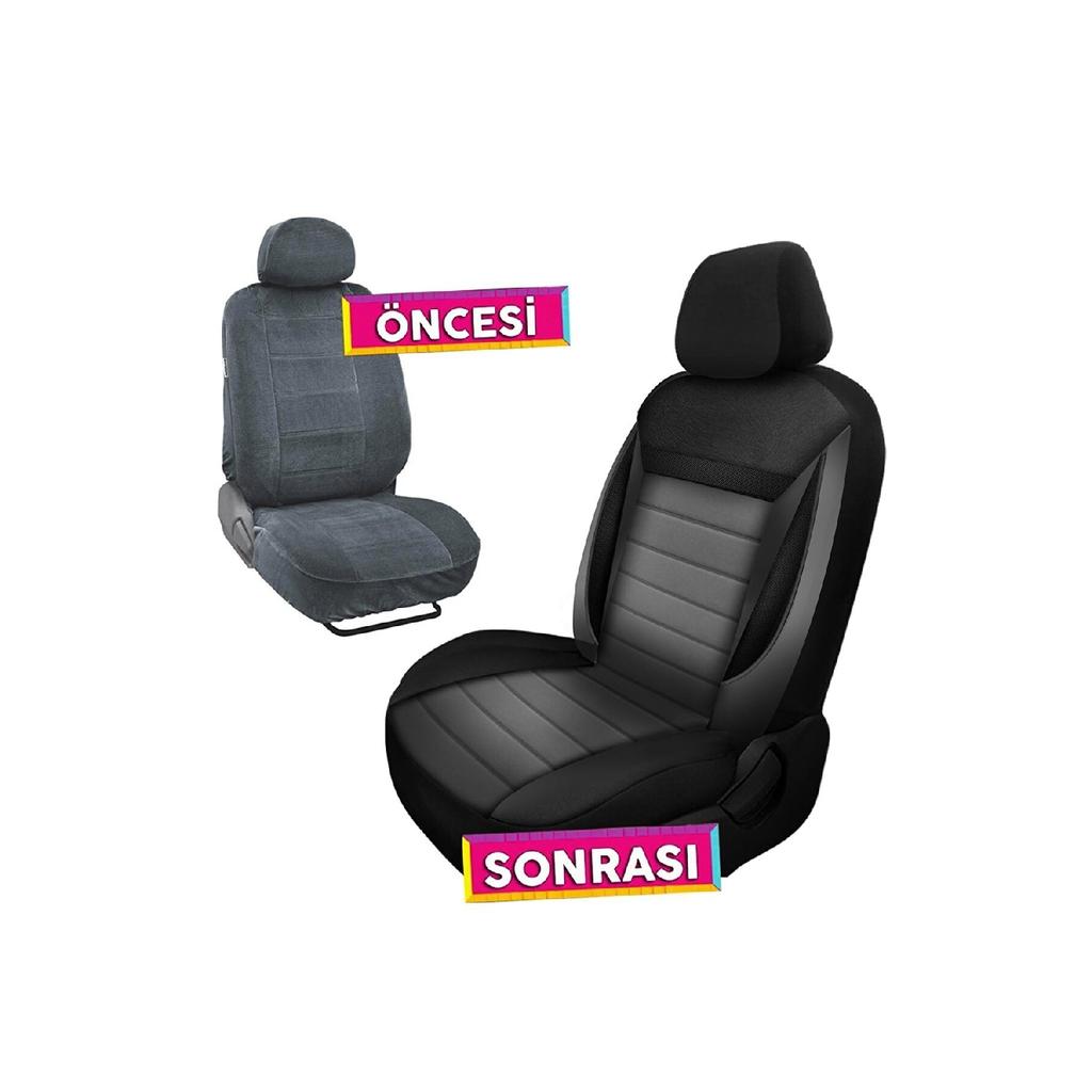 Soft Smoked Colt Feather Peugeot 207 Compatible Car Seat Cover