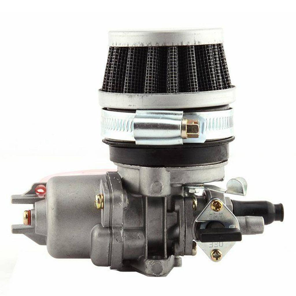 Carburetor with Filter Fuel Filter Replacement for Motorcycle Dirt Bike ATV Scooter with 47 49 Engine