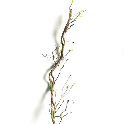 Simulação de galho de árvore artificial, galho de árvore seco falso, 90 cm de comprimento, galho de vime decorativo para
