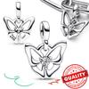 Exquisite Copper Pearl Angel Heart Key Sun Pendant Fit Diy Me Bracelet Necklace Fine Jewelry Birthday Gifts