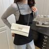 High Sense Fashion Casual Atmosphere Women's Bag New Spring and Summer Versatile Simple Small Square Bag Single Shoulder Messenger Bag Women