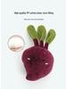 Interactive Plush Fruit & Vegetable Chew Toys for Dogs - Self-Entertainment & Early Education