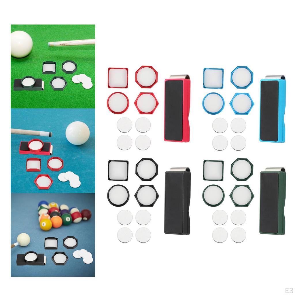 Pool Cue Chalk Holder for Snooker and Billiards