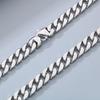 Kalen 15mm Shiny Stainless Steel Necklace For Men Women Hip Hop Colorful Charm Cuban Chain Jewelry Minimalist Golden Bracelet