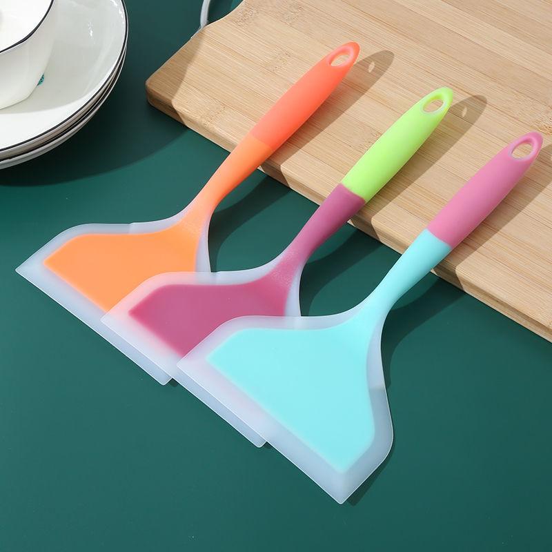 Pancake Silica Gel Spatula High-temperature Resistant Non-stick Pot Baking Spatula Kitchen Cooking Shovels Bakewares
