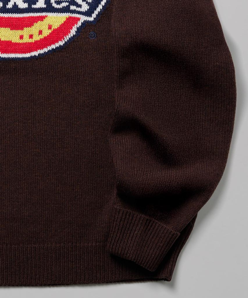DICKIES Tree Logo Pullover Knit Brown