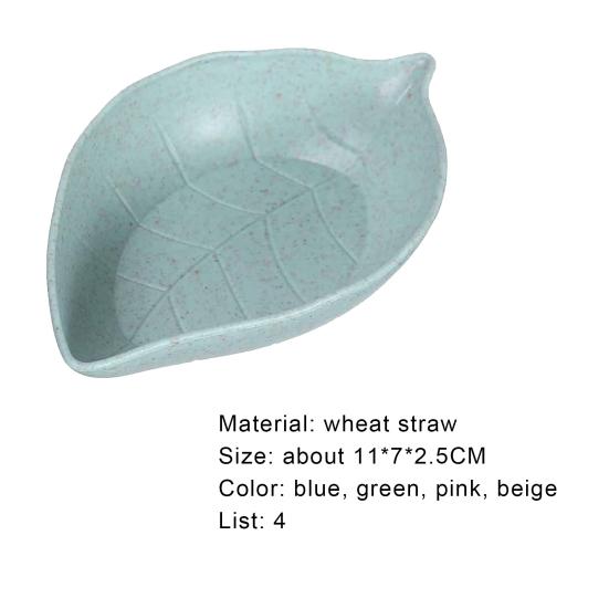 4Pcs Dip Lightweight Bowls Mini Small Dipping Dishes Kitchen Tools for Household