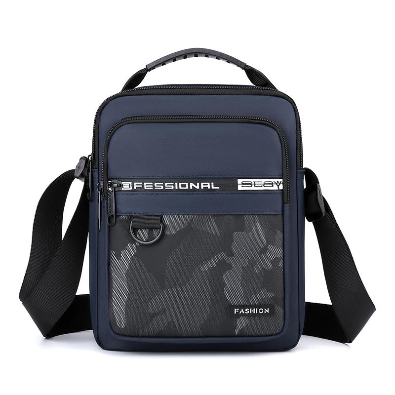 Men'S Shoulder Bag 2024 New Casual Men'S Bag Waterproof Outdoor Multi-Functional Crossbody Bag