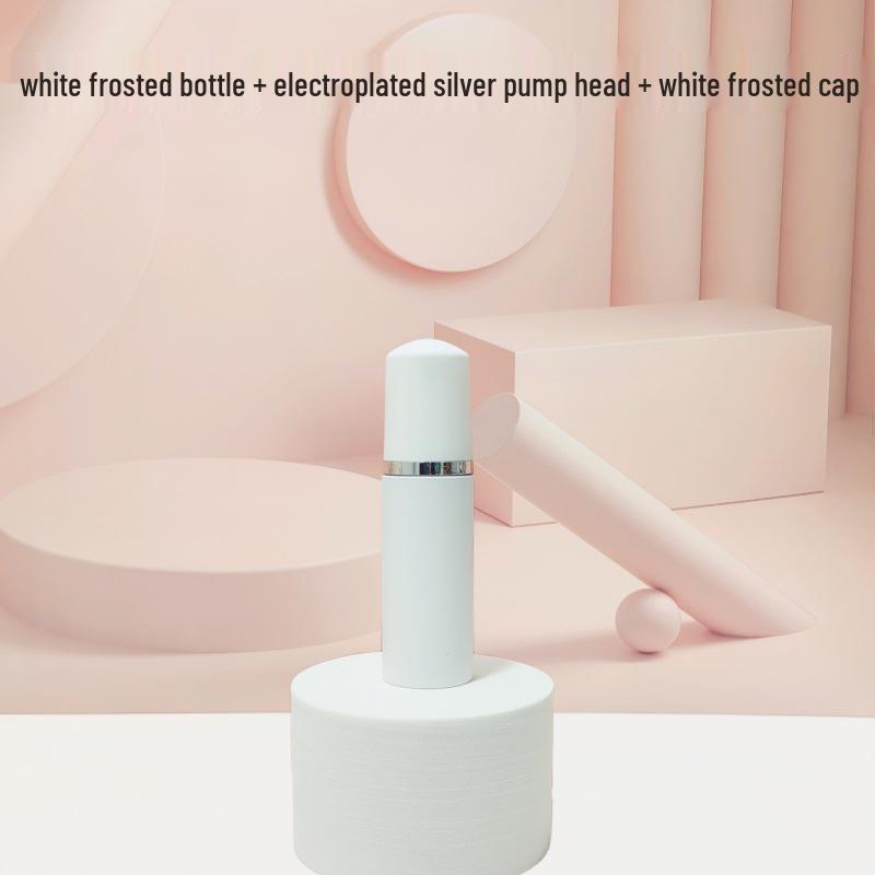 Matte Frosted Foam Face Wash & Eyelash Mousse Pump Bottle, 60ml