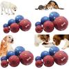 Robuster Kau-Ball für Haustiere, erhältlich in großen, mittleren und kleinen Größen, aus Gummimaterial