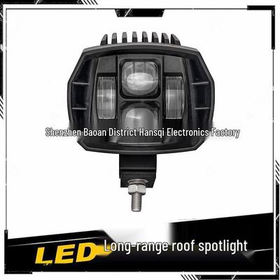 60W LED Car Floodlight for Jeep Wrangler A-Pillar & Off-Road Front Bumper