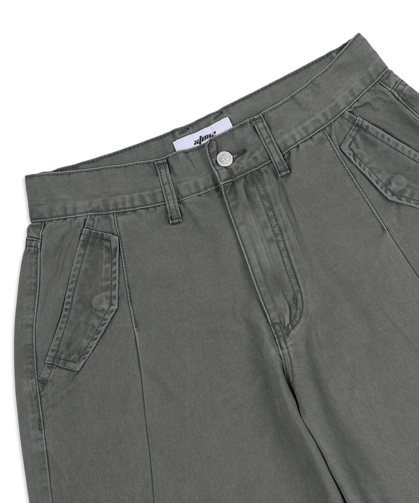 XTONZ Xp306 Fade Wash Balloon Cotton Pants (Khaki)