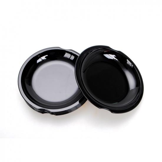 For Jeep Wrangler JK 07-17 Glossy Black ABS Interior Door Handle Bowl Cover Trim