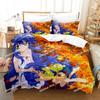 Top Lucky Star Konata Bedding Set Printed Single Comforter Quilt Bed Cover Duvet Cover Pillow Case 3 Pieces Sets Kids Adult Size