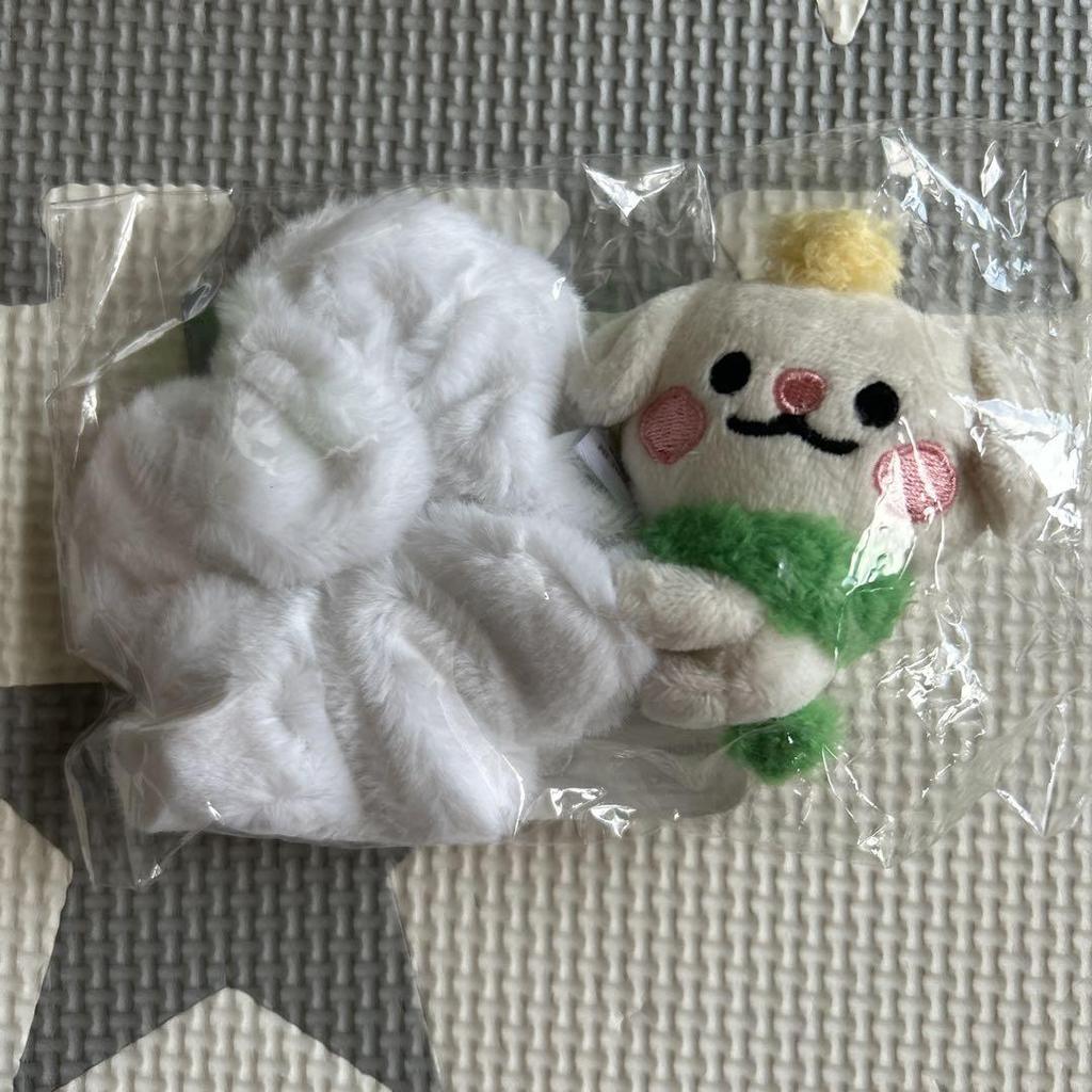 [USED] ccrew TEORI Hyunjun mini doll, scrunchie, stress ball 3 pieces