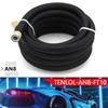 Free Shipping 10/20 FEET 3m/6m AN6 AN8 AN10 PTFE Oil Fuel Hose NYLON Braided Inside PTFE
