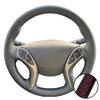 Hand-stitched Black Artificial Leather 2011-2016 Avante i30 2012-2016 Steering Wheel Cover For Hyundai Elantra Car Accessories