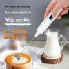 JLL7602USB Electric Milk Frother Whisk for Coffee and Baking
