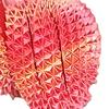 3D Printed Fidget Ball Toy Hard Spiky Fidget Sphere Twistable Sensory Stress Relief Desk Accessory for Adults Kids