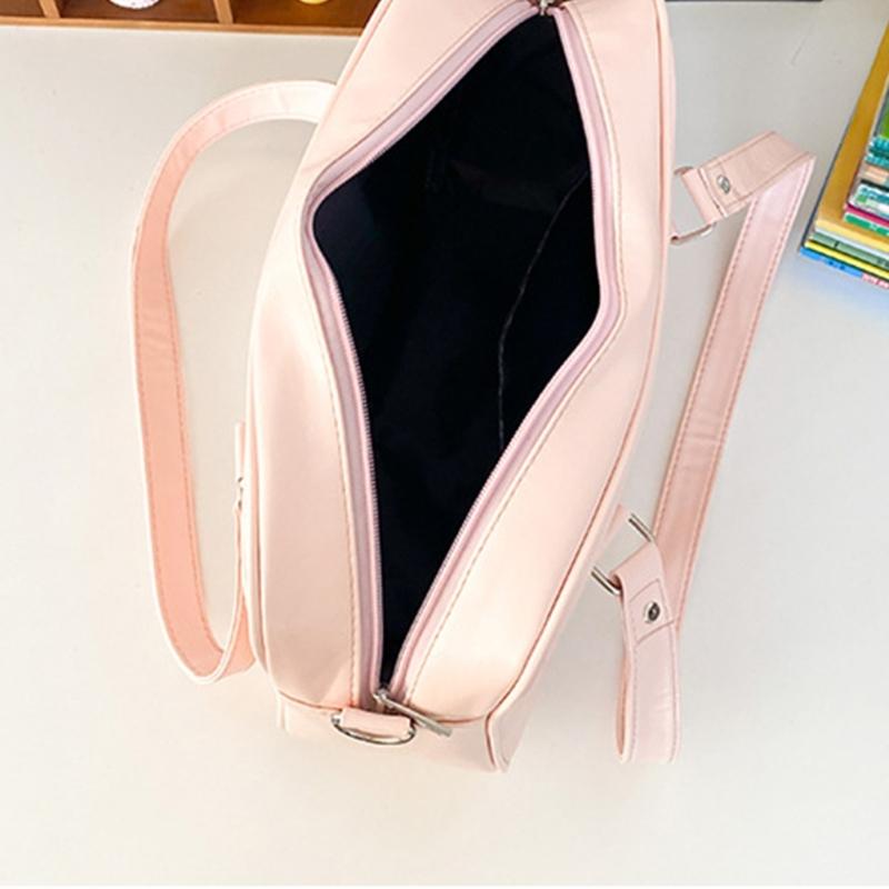 Women Ita Bag Heart Shoulder Bag Large Capacity Messengers Bag Fashion Handbag Purse Crossbody Bag Japanese School Bag