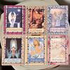 10.5*7.5cm Healing with The Angels Oracle Deck In Spanish Language 44 Oracle Cards Will Help You Communicate with Your Angels