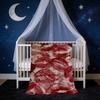 Fiery Red Lips Blanket Flannel Warm Soft Throw Blanket For Room Sofa Childish Birthday Gifts