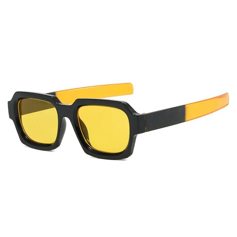 

Повседневные квадратные солнцезащитные очки Женские Мужские Классические Солнцезащитные очки Женские Мужские Дизайнерские Ретро Модные Уличные Очки Other