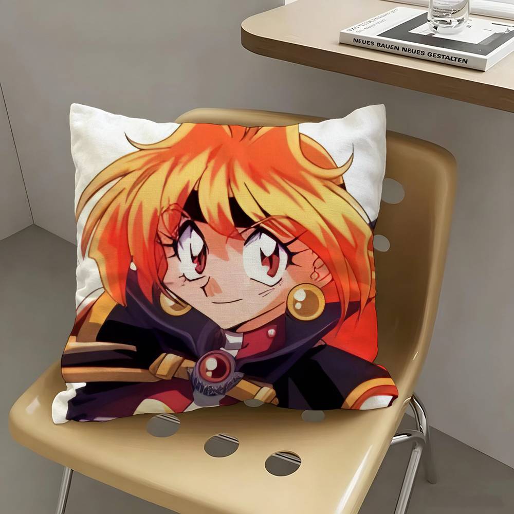 1pc Lina Inverse Anime Characters Pillow Case Fashion Square Pillowcase Bedroom Sofa Room Ins Decoration Leisure
