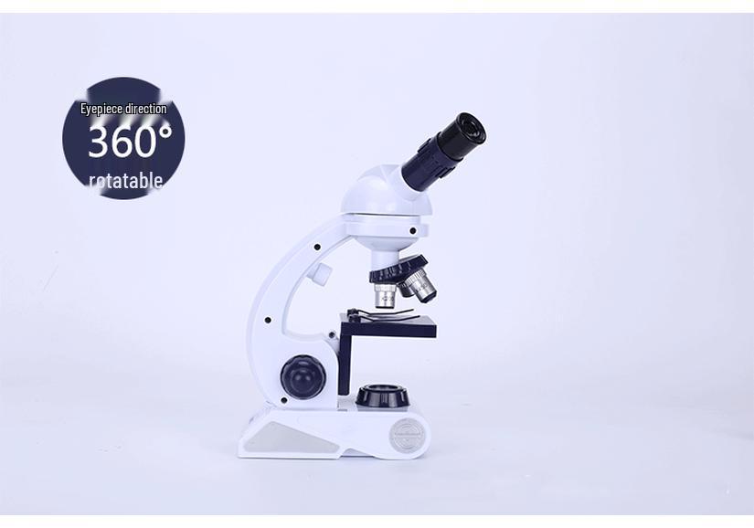 HD Biological Science Microscope for Children's Educational Experiments and Interest Cultivation