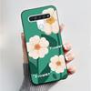 For LG Q61 LM-Q630N Slim Black Soft Silicone Case Luxury Fashion Flower Butterfly Painted Cover for LG K61 Q61 Q 61 Phone Casing