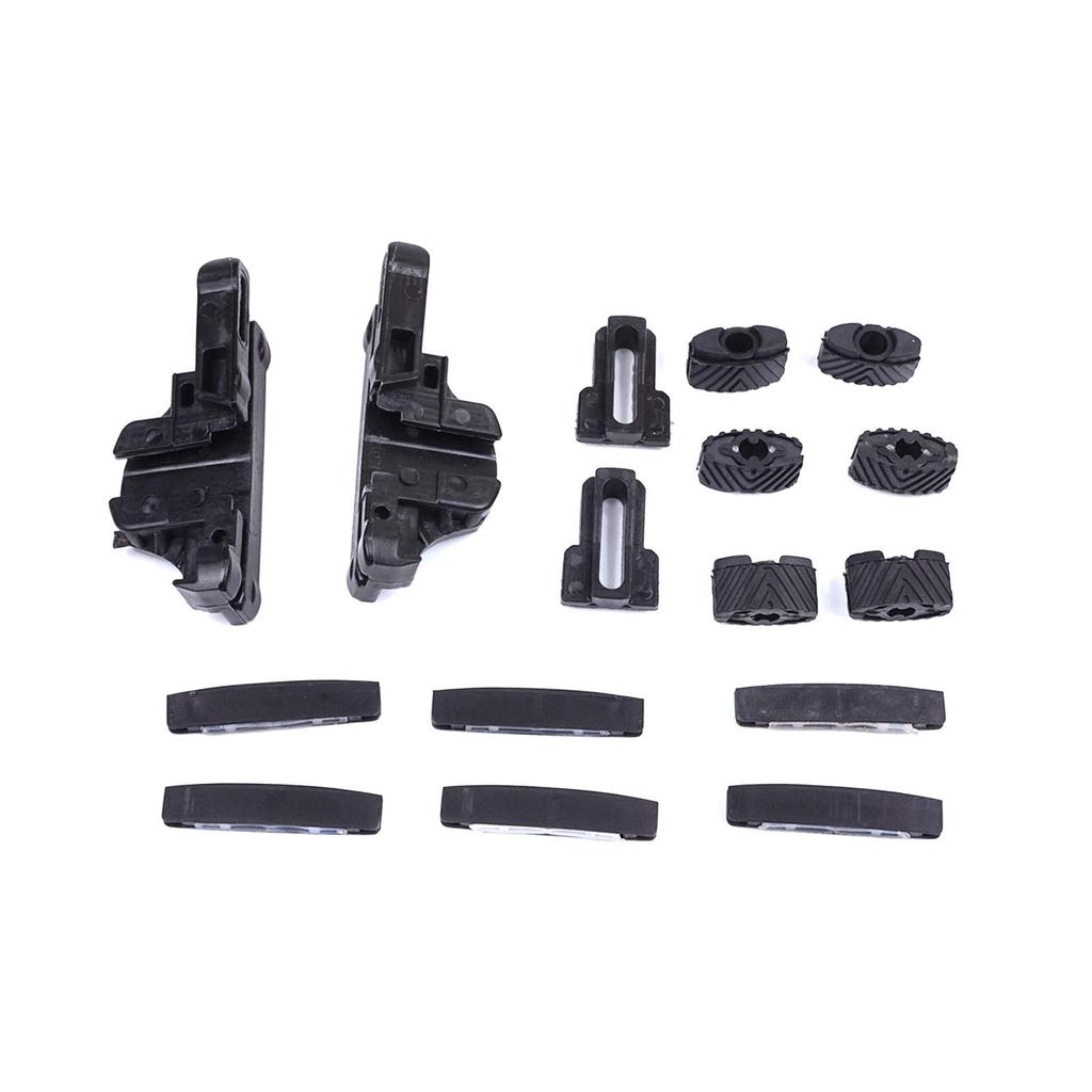 BSR665 MySky Panoramic Roof Sunroof Slideway Ceiling Bracket 16 Pieces Set for Jeep Renegade BU B1 BV 2014-On 77368445 46 