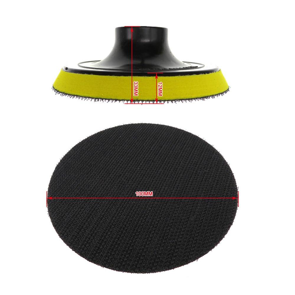 7pcs Self Adhesive Sponge Wool Polishing Pads Car Polisher Kits For Car Polishing