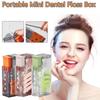 Automatic Dental Floss Storage Box Portable Pop-Up Dental Floss Dispenser Refillable Floss Container Dental Oral Hygiene Care