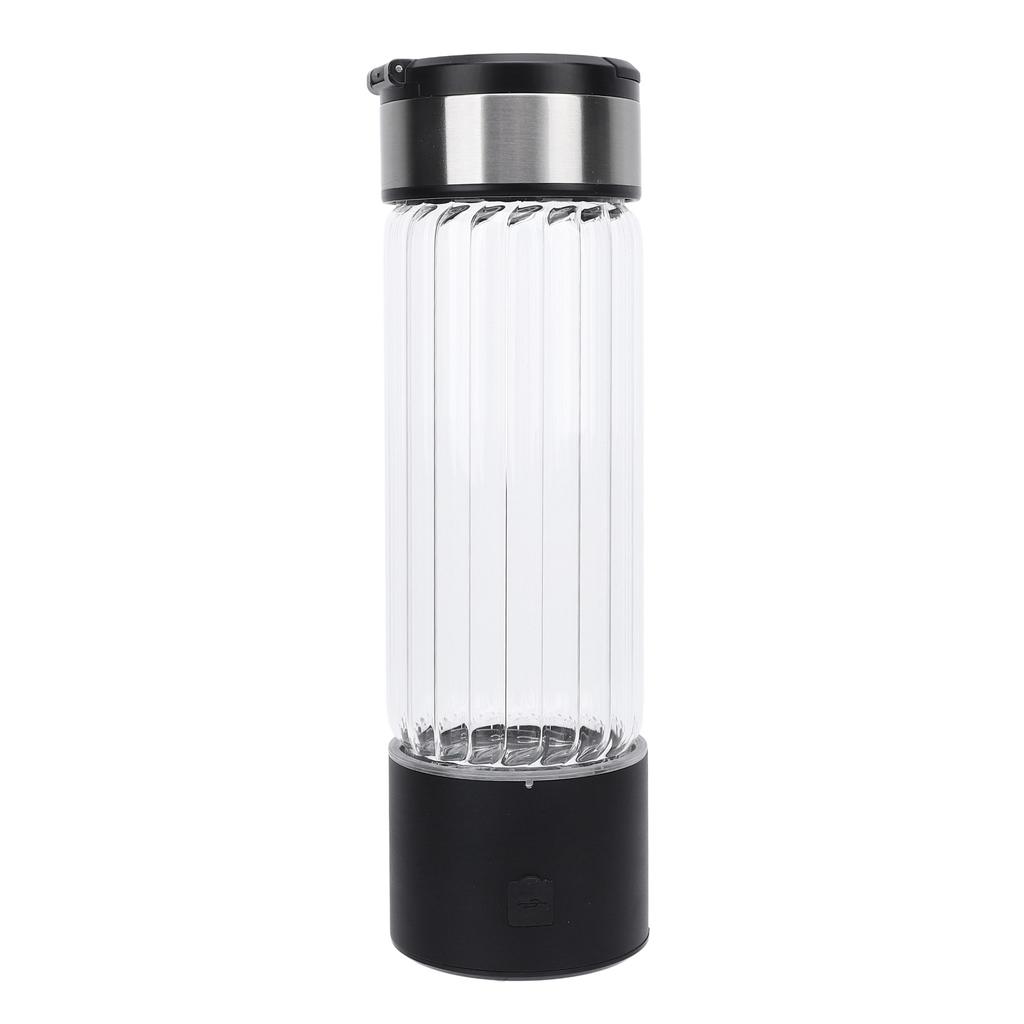 Hydrogen Water Bottle 460mL Capacity SPE PEM Technology 1400 Ppb Portable Water Ionizer Machine for Home