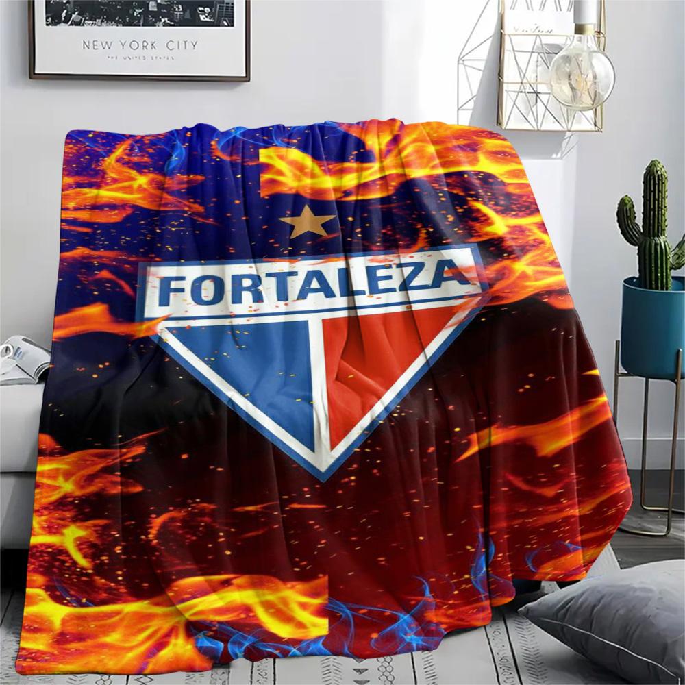 1Pc Fortaleza Print Flannel Blanket High Quality Warm Comfortable Cover for All Seasons Perfect for Gifts Home Decor
