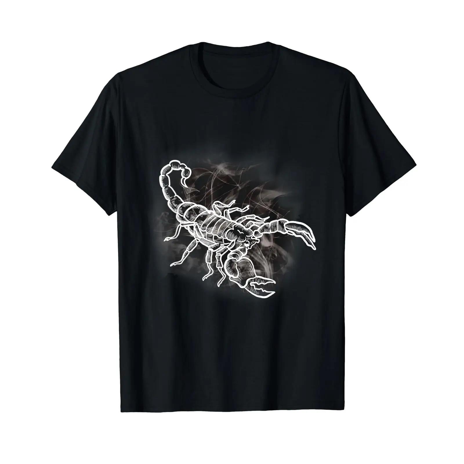 

Scorpio Stylish Love Zodiac Sign T Shirt black vintage Washed designer clothes streetwear Top For Everyday Wear Comfortable 5XL різнокольоровий