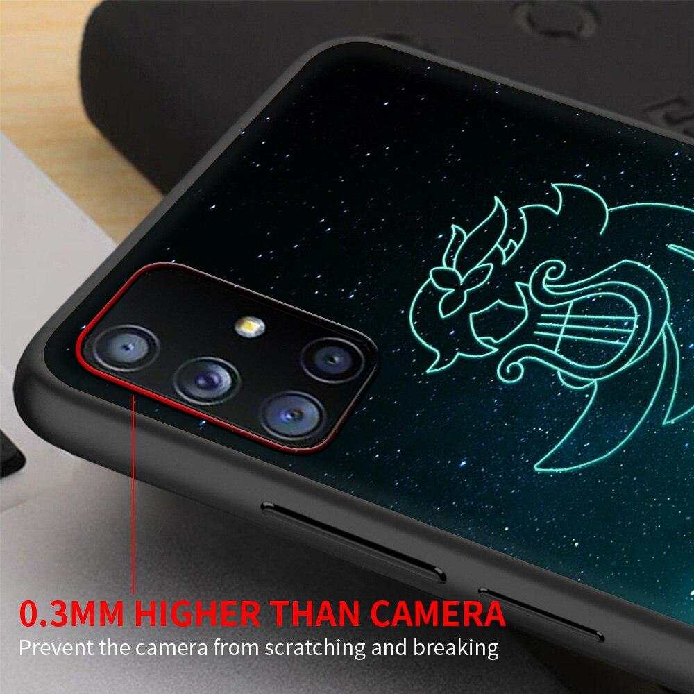 Genshin Impact Constellation Eula For Samsung Galaxy A51 A71 A21S A12 A11 A31 A52 A41 A52 A32 A72 A01 A02S Soft Phone Case Cover