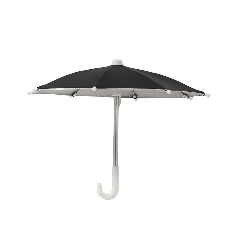 Portable Phone Sun Umbrella Outdoor Indoor Anti-Glare Camera Shade Sun Umbrella with Clip Travel Beach Home Accessories