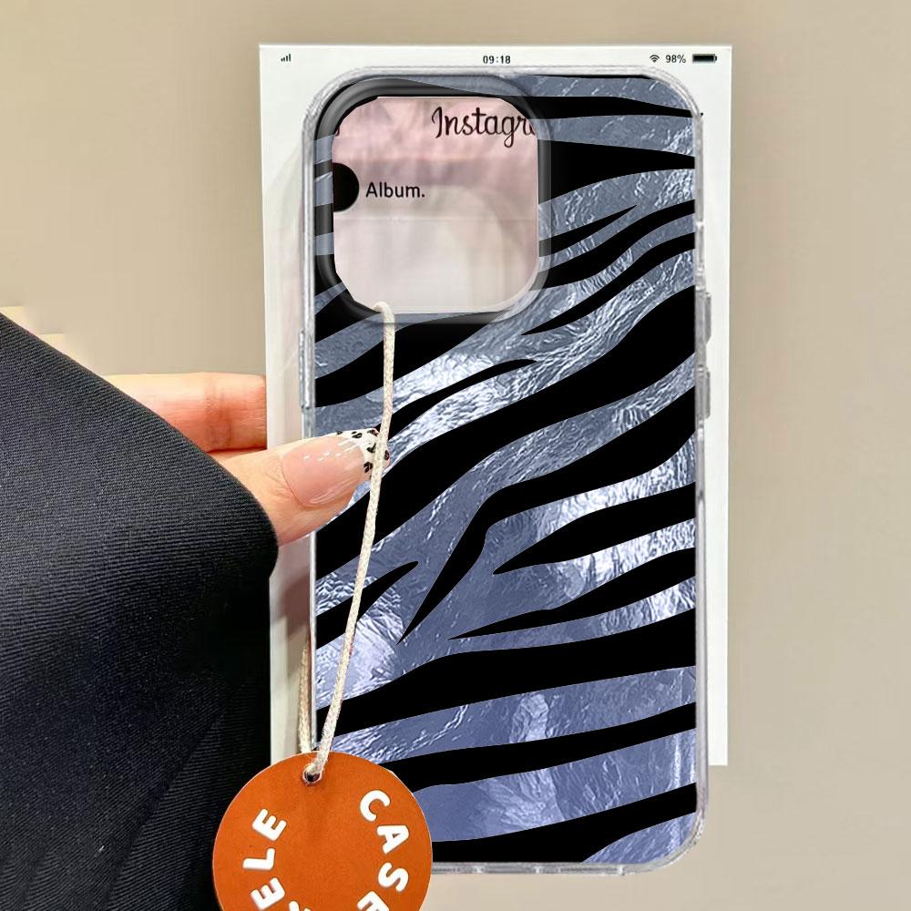 Zebra Leopard Pattern INS Women Girls Phone Case for Xiaomi 13T 14T 11 Lite NE Poco X5 M6 Pro X6 X7 X3 Pro NFC C65 C61 M5S Cover