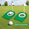 Golf Putting Cup with Flag Practice Training Tools Golf Putting Hole for Kids Adults Office Garage Yard Practice Putting Cup
