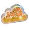 Clouds Tulip Lamps LED Night Light Mirror Table Lamps DIY Bedroom Ornaments Decoration Mirror Table Lights