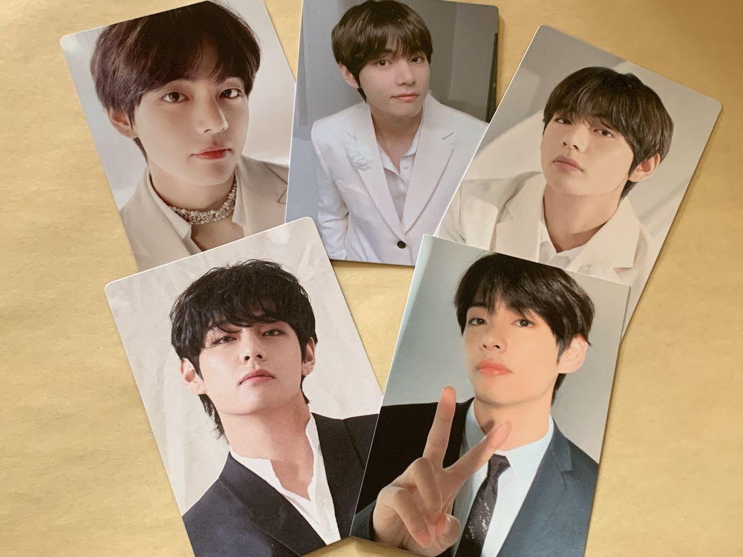 

[Б/У] Набор из 5 фотокарточек BTS V Тэхён V