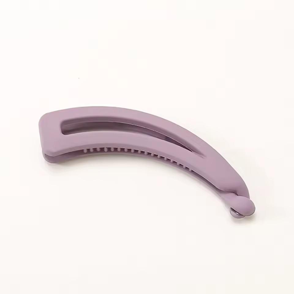 Matte Vintage Banana Clip for Curly Long Straight Short Hair Claw Women Girls Hair Styling Ponytail Holder Hairpin Clamp Grip